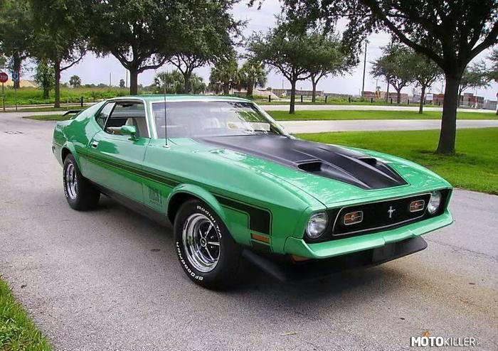 Ford Mustang Mach 1 – 1971 rok. 