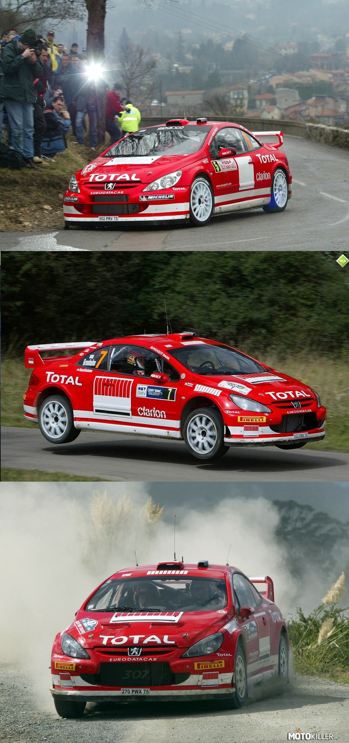 Kultowe rajdówki – Peugeot 307 WRC

Samochód, który wniósł dużo świeżości do WRC, jedyny w tej klasie pojazd bazujący na coupe-cabrio, z tym że jest to coupe ze stałym dachem. Nowością była również dwusprzęgłowa skrzynia biegów, której przedłużające sie opracowywanie oraz awaryjność pogrzebały szanse na wysokie miejsca w generalce sezonu mimo, że samochód był bardzo szybki - 307 WRC w sezonie 2005 wygrał więcej odcinków specjalnych niż Xsara WRC jednak zbyt częste awaria nie pozwalały punktować. 