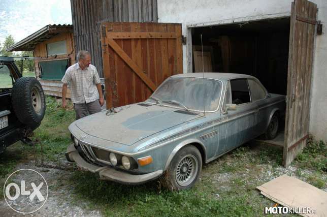 BMW E9 – Znalezione w stodole. 