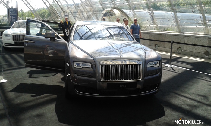 Rolls Royce Ghost – Rolls Royce Ghost Targi AMI w Niemczech. 