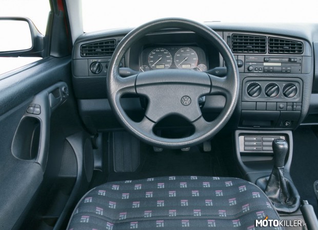 Wnętrza aut Golf III –  