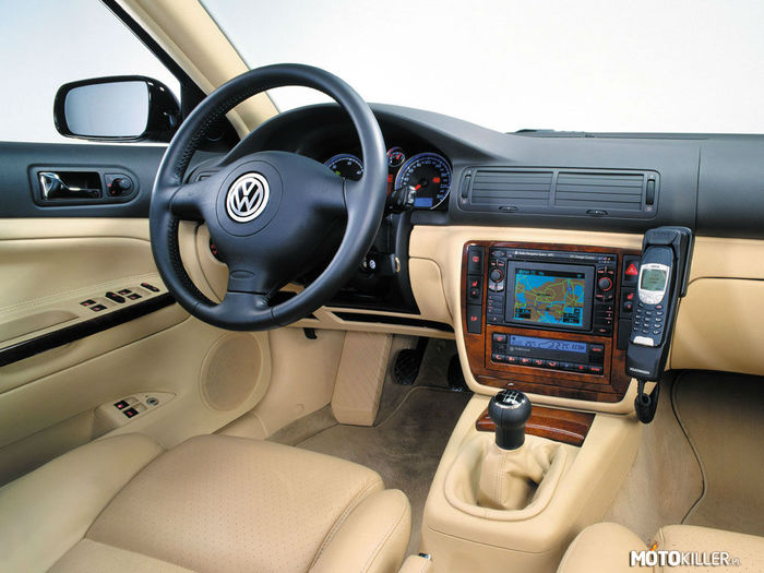 Wnętrza aut VW passat b5 –  