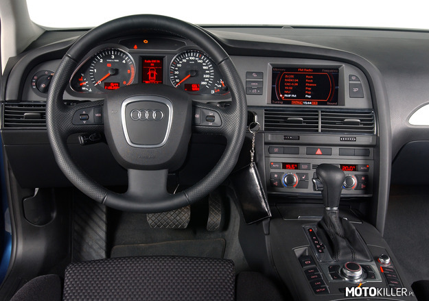 Wnętrza aut Audi A6 c6 –  