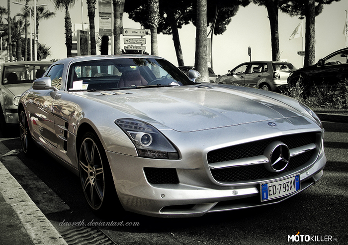 Mercedes SLS – Wspomnienia z Cannes. 