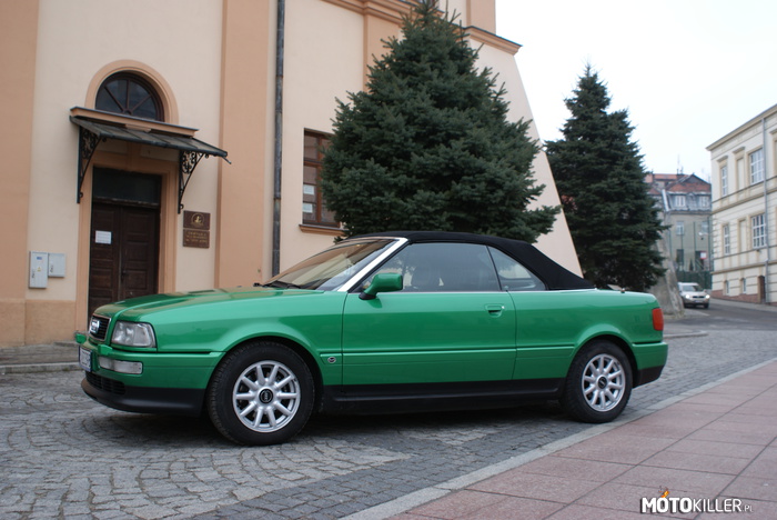 Audi 80 cabrio – Podobala sie wiec jest nastepne zdjecie. 