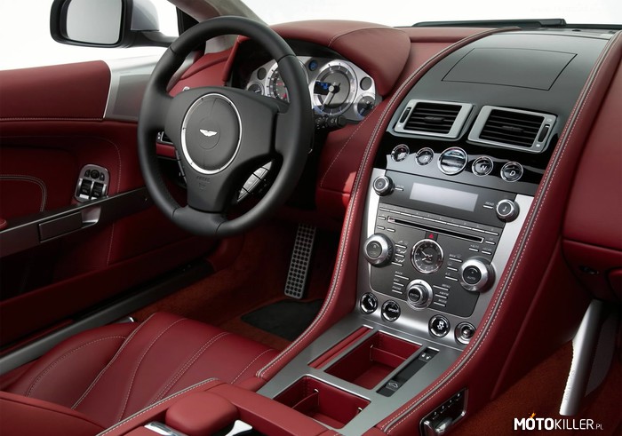 Wnętrza aut &quot;Aston Martin DB9&quot; –  