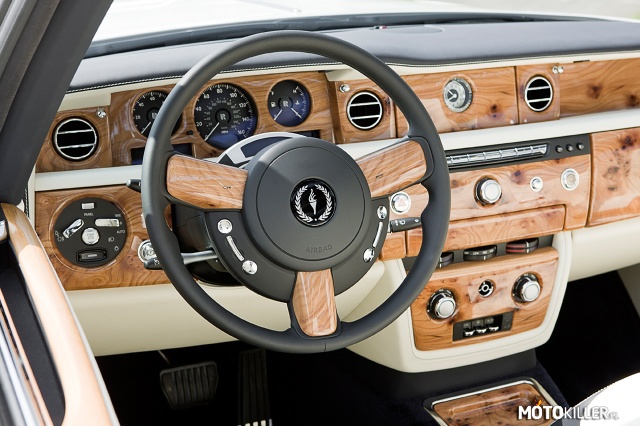 Wnętrza aut &quot;Rolls-Royce Phantom –  