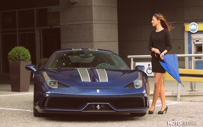Ferrari 458 Speciale i polska dziewczyna –  