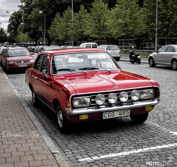 Opel – Jedno z moich starszych zdjęć. Bardzo ładny okaz złapany kiedyś na wakacjach. 