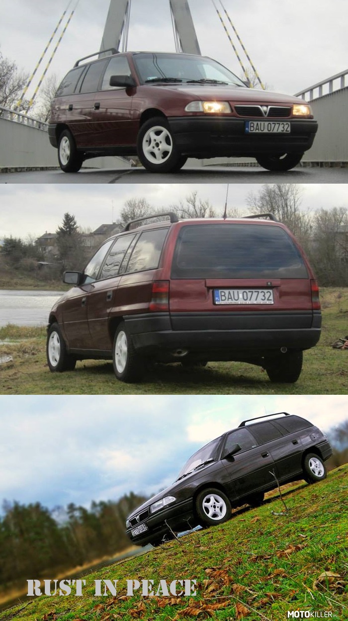 Opel Astra F Caravan 1.8E – Dla większości to tylko Astra, dla mnie to był najlepszy kumpel na świecie. 
