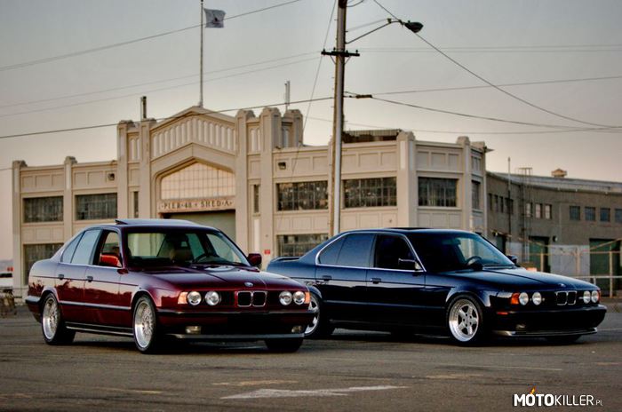 Coś dla fanów BMW – 2x E34. 