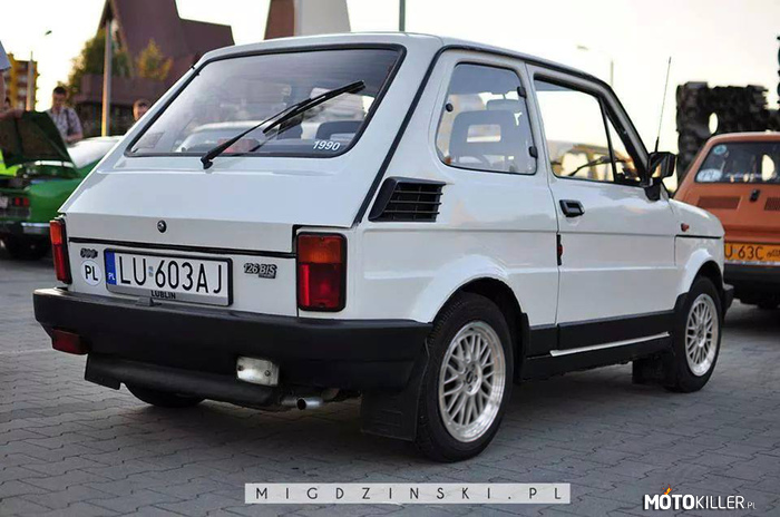 Fiat 126 Bis – Moje dzieło, felga fotoszop.
Bis mój z Lublina. 