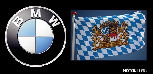 Czy wiecie że.. – środek znaczka BMW mylnie kojarzony ze śmigłami samolotu, tak naprawdę jest odwzorowaniem flagi Bawarii. 