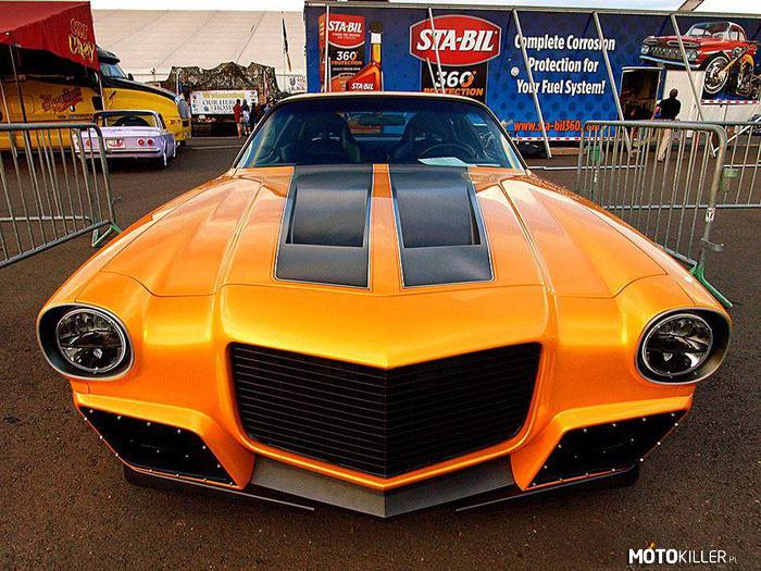 Orange Camaro Z28 –  