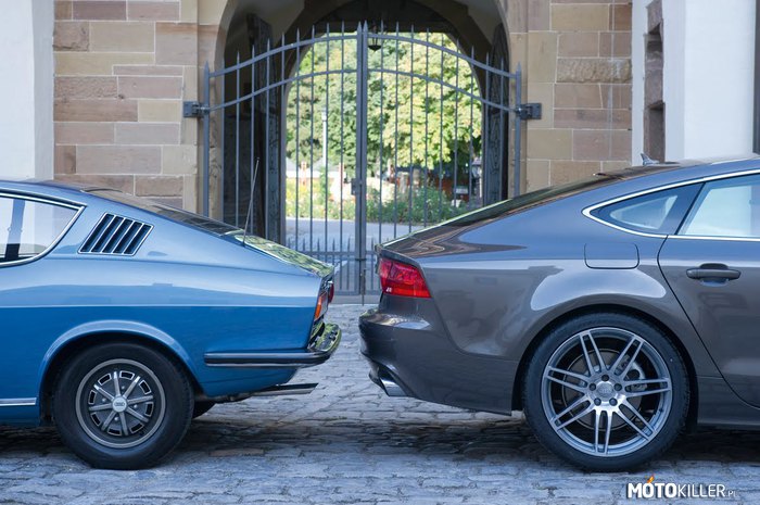 Audi 100 Coupé S and Audi A7 Sportback –  