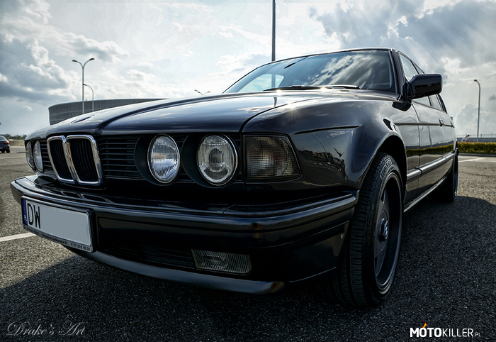 BMW E32 – Nowa w rodzinie. 