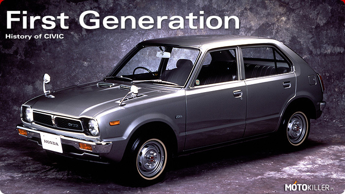 Honda Civic – 1 generacja. Widział ktoś na żywo? 