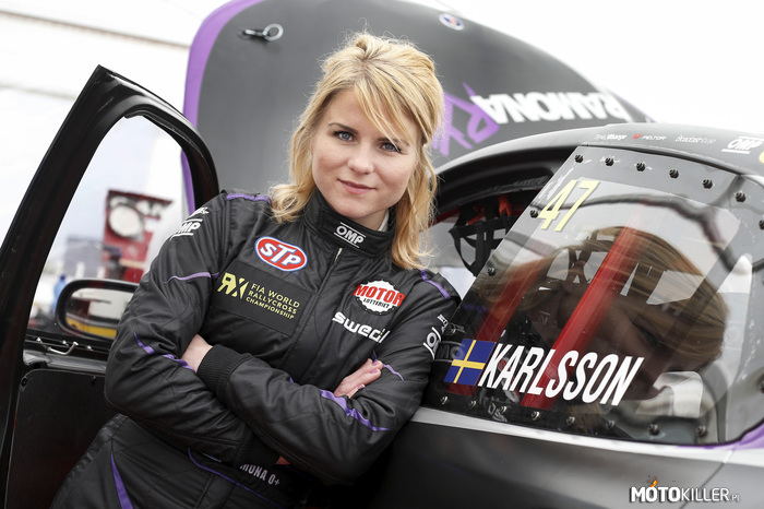 Ramona Karlsson – 33 - letnia kierowca rallycrossowa, jest jedyną kobietą startującą w Rallycrossowych Mistrzostwach Świata. Życzę jak najwięcej sukcesów w karierze. 