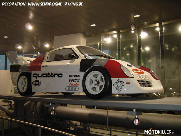 Audi Sport Quattro RS 002 – Koncept rajdowki grupy S. 