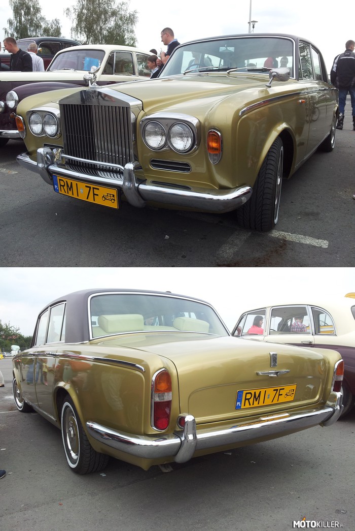 Rolls - Royce Silver Shadow – Na zlocie aut zabytkowych w Mielcu. 
