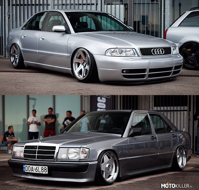 Audi czy Mercedes? –  