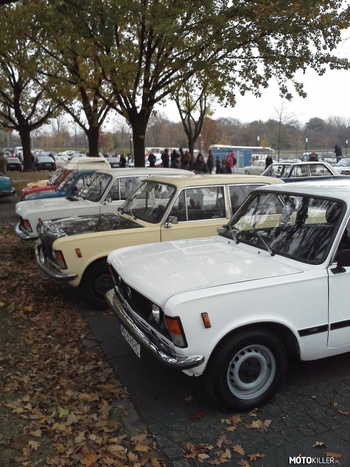Fiat 125p – Zakończenie sezonu 2014 zorganizowanego przez Youngtimer Warsaw, 25.10.14r. Warszawa. 