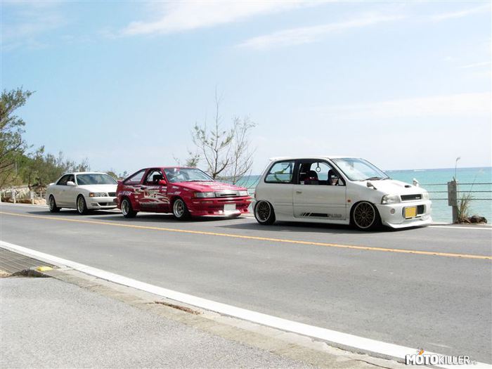 Toyota Chaser X100, Corolla AE86, Suzuki Cervo –  