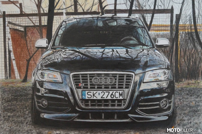 Audi S3 rysunek –  