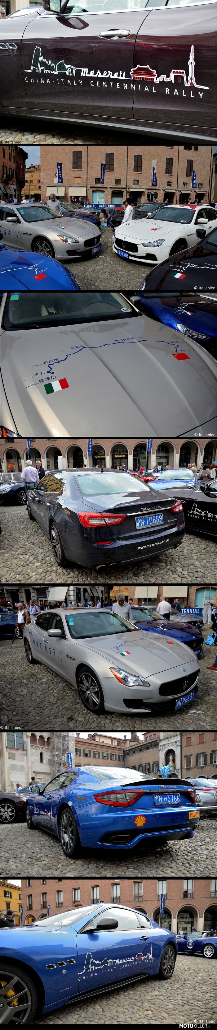 Maserati Centennial Rally – Czyli kolejny sposób żeby uczcić 100-lecie istnienia Włoskiej marki. 12000 km w 35 dni, od Taimiao (Świątynia Cesarskich Przodków, dawna świątynia w Pekinie) do Modeny. 