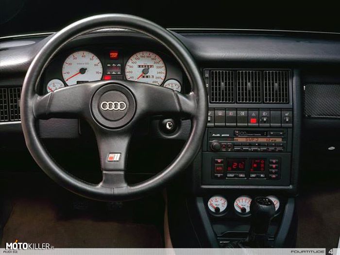 Wnętrze Audi 80 S2 –  