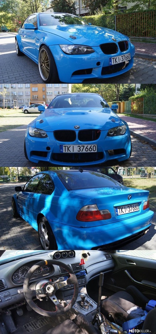 BMW E46 z przodem E92