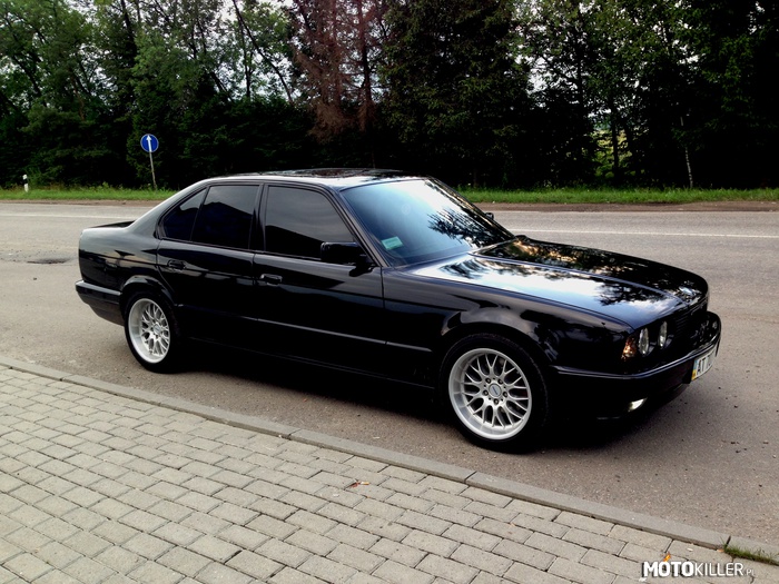 Idealne BMW E34 – Piękne BMW E34 z Ukrainy. 
