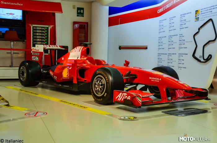 Ferrari F60 – Bolid Formuly 1 z 2009 roku. Numer 60 oznacza lata obecności Ferrari w F1, czyli od samego początku. 