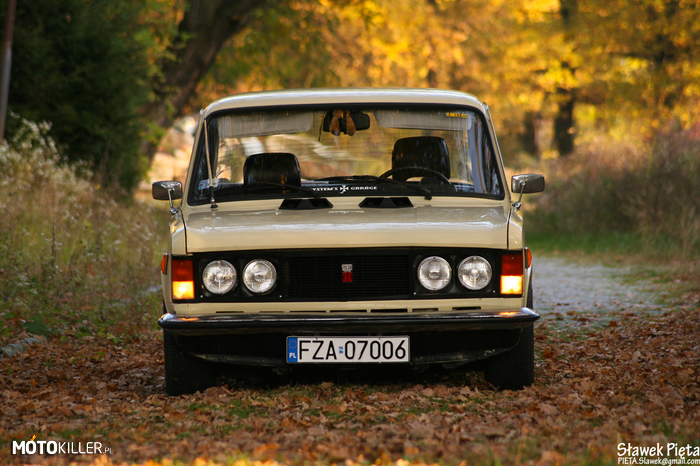125p Marian – Piękna polska jesień i równie piękny wóz. 