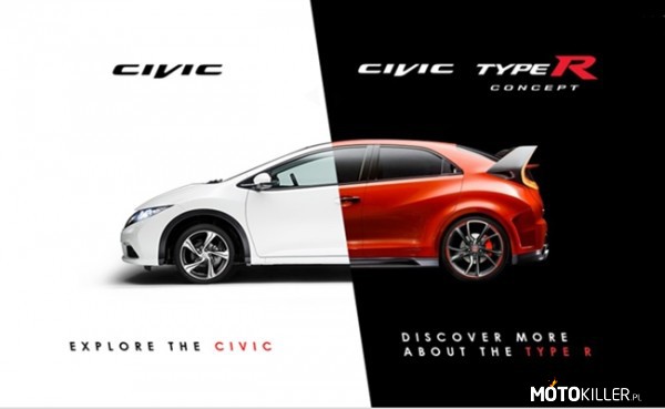 Niesamowita reklama Hondy Civic Type R – Podczas oglądania filmiku, wciśnij klawisz &quot;R&quot; i przekonaj się o nocnym charakterze nowej Hondy! (link w źródle) 