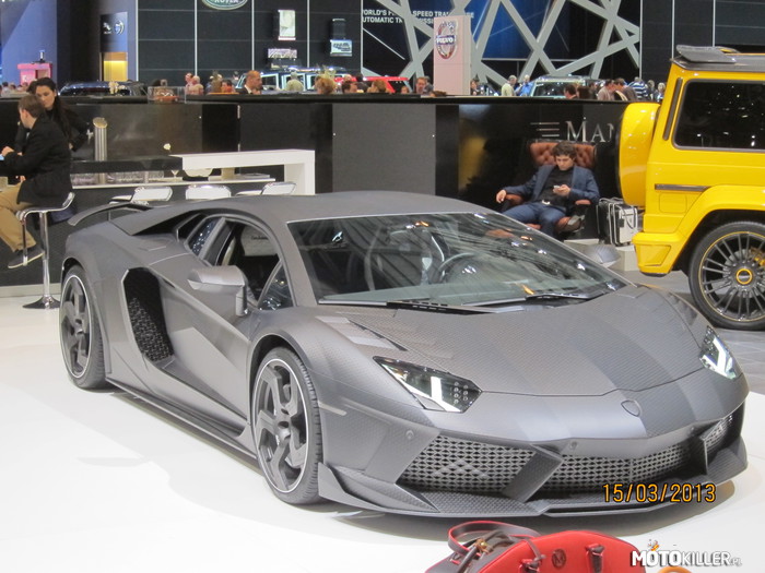 Lamborghini by Mansory – Piękne Lamb-o które spotkałem podczas targów samochodowych Geneva 2013. 