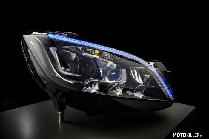 Mercedes krytykuje reflektory laserowe i prezentuje nowe światła LED –  