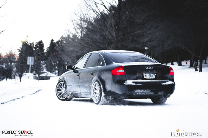 Audi A6 – Jakoż że zima nadchodzi, to zdjęcie ze scenerii zimowej.
Pewnie quattro. 