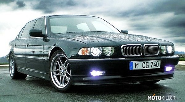 Blask świateł w BMW –  