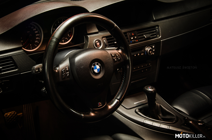 Interior BMW E92 M3 – Z V8 pod maską. Podoba się? 