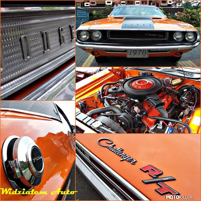 Piękny Dodge Challenger R/T z 1970 – Zapraszam na swoją stronę na facebook&#039;u. 