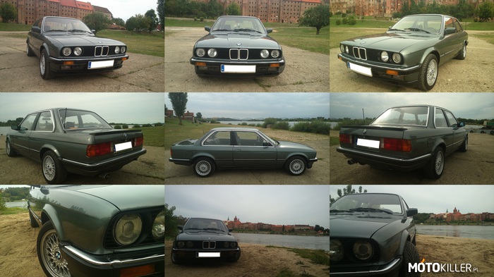 BMW e30 323i - 1983&#039; - moja Babcia – jak Wam się podoba moja beemka? 