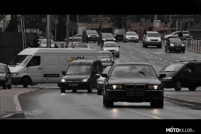 BMW E38 – Jak z planu filmowego. 