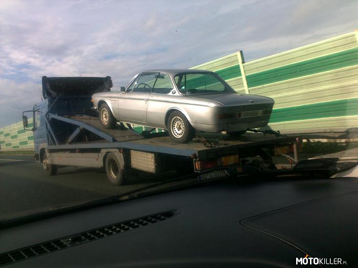 BMW E9 w drodze do jakiegoś szczęściarza –  
