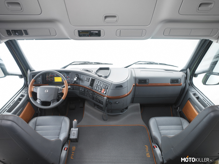 Wnętrze Volvo FH16 – Można mieszkać. 