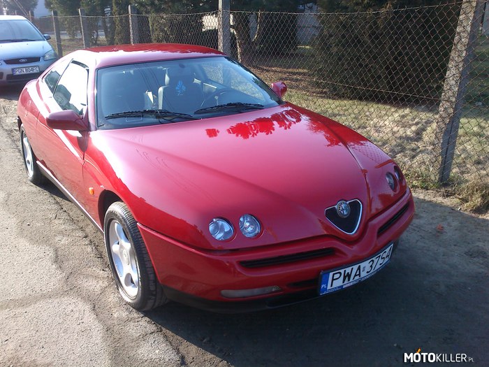 Alfa GTV 2.0 Turbo V6 – Moja Bella, po remoncie silnika, zostało kilka szczegółów w elektryce i nowe felgi. 
