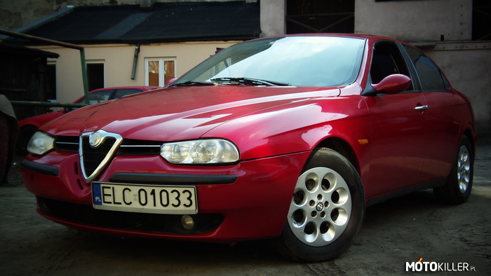 Alfa Romeo 156 – Jedno z moich poprzednich aut. 