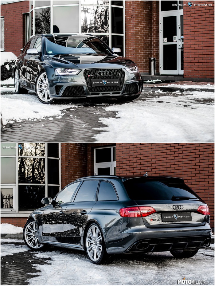 Audi RS4 – Po zabiegach kosmetycznych. 