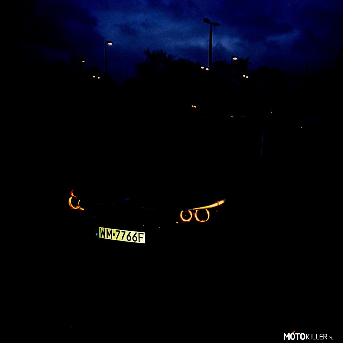 BMW e60 angel eyes – BMW e60 night 