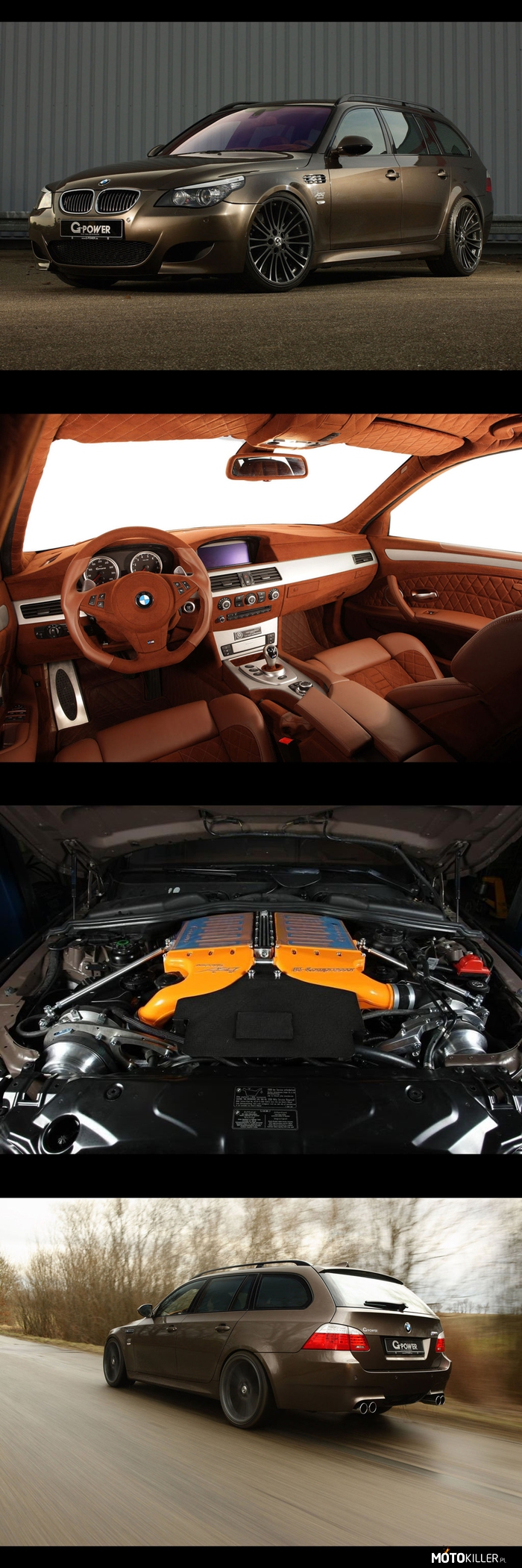 Najszybsze kombi świata! – G-Power Hurricane RS BMW M5 Touring. 